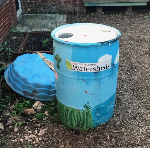 Rain Barrel still used in 2018!