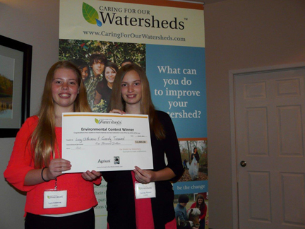 1st Place: Lucy Clitherow & Cassidy Tizzard