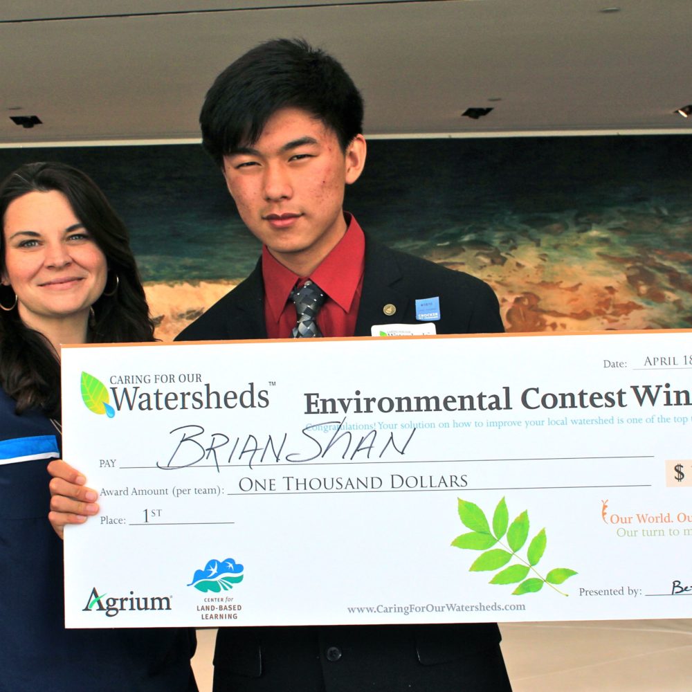 Faucet Aerators student implementation project California winner photo