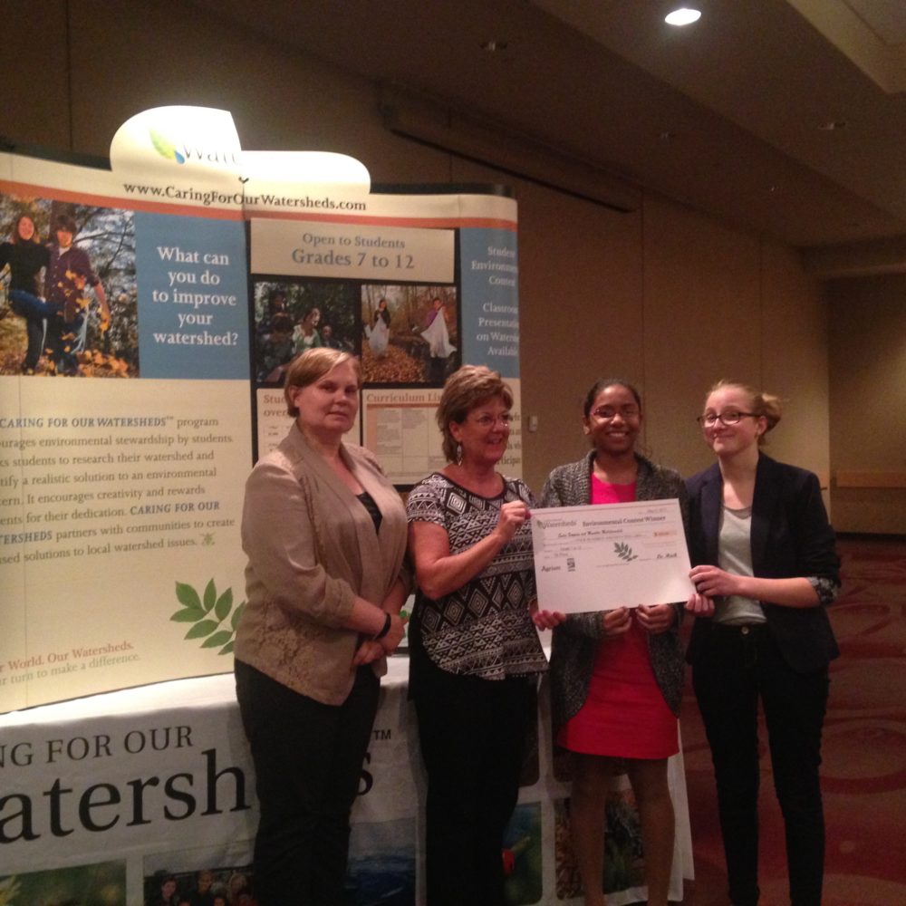 Student winner photo xeriscaping our school student action project