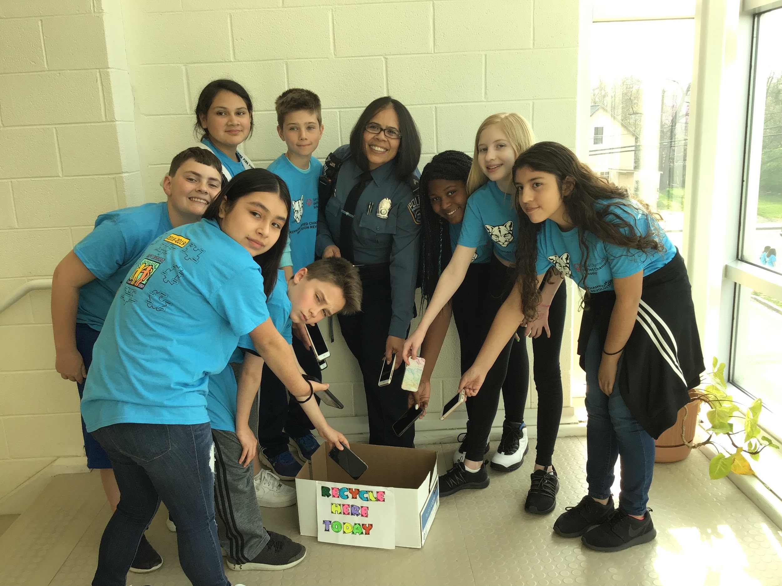 Recycling and Repurposing Electronics at Kenmore Middle School