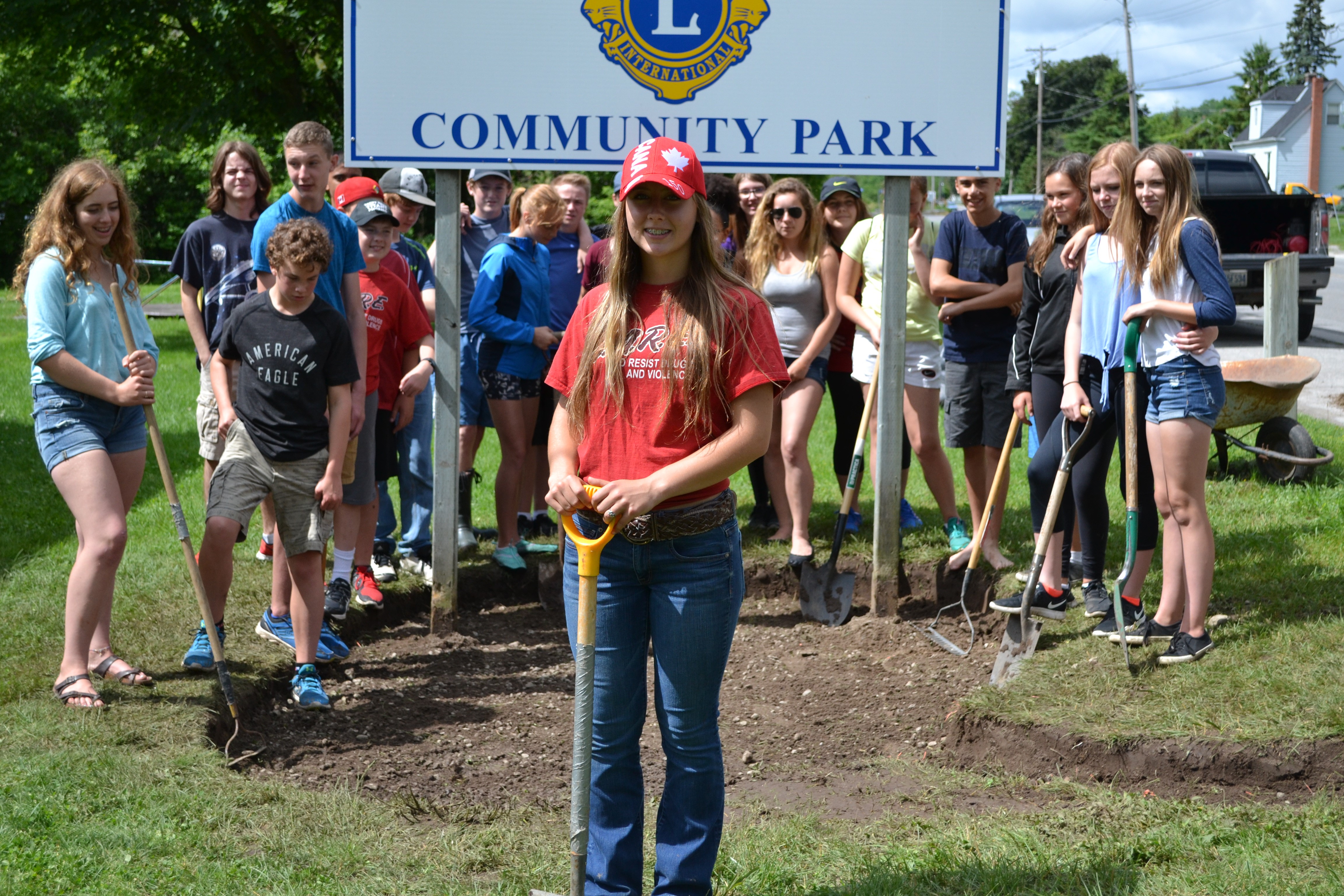 Rain Gardens 2017 Student Action Ontario