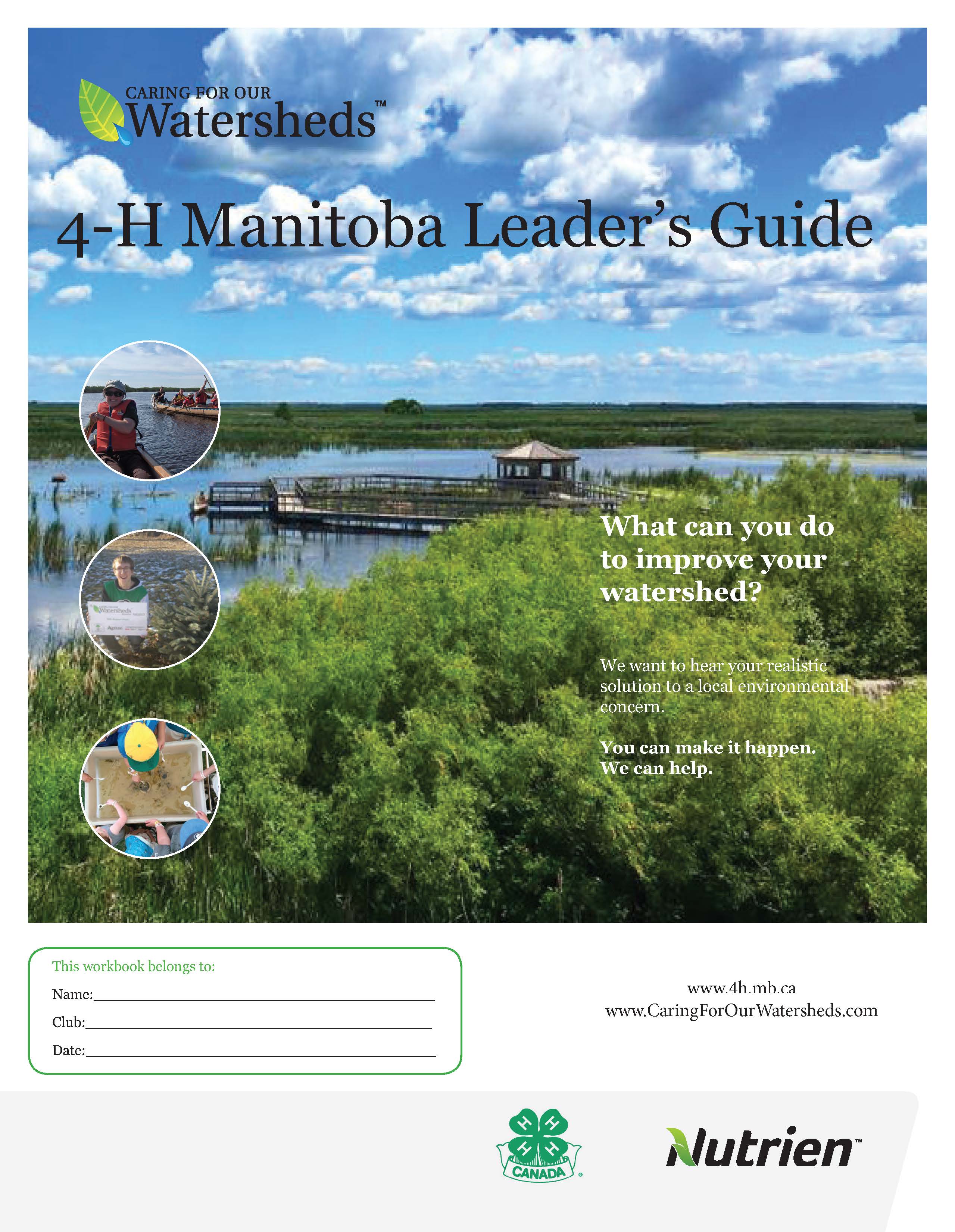 4H Manitoba Leader Guide Cover