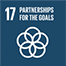 Partnerships for the Goals icon